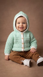 Mint Meadow Hooded Cardigan