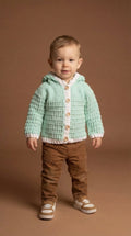 Mint Meadow Hooded Cardigan