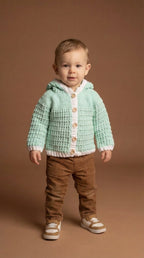 Mint Meadow Hooded Cardigan