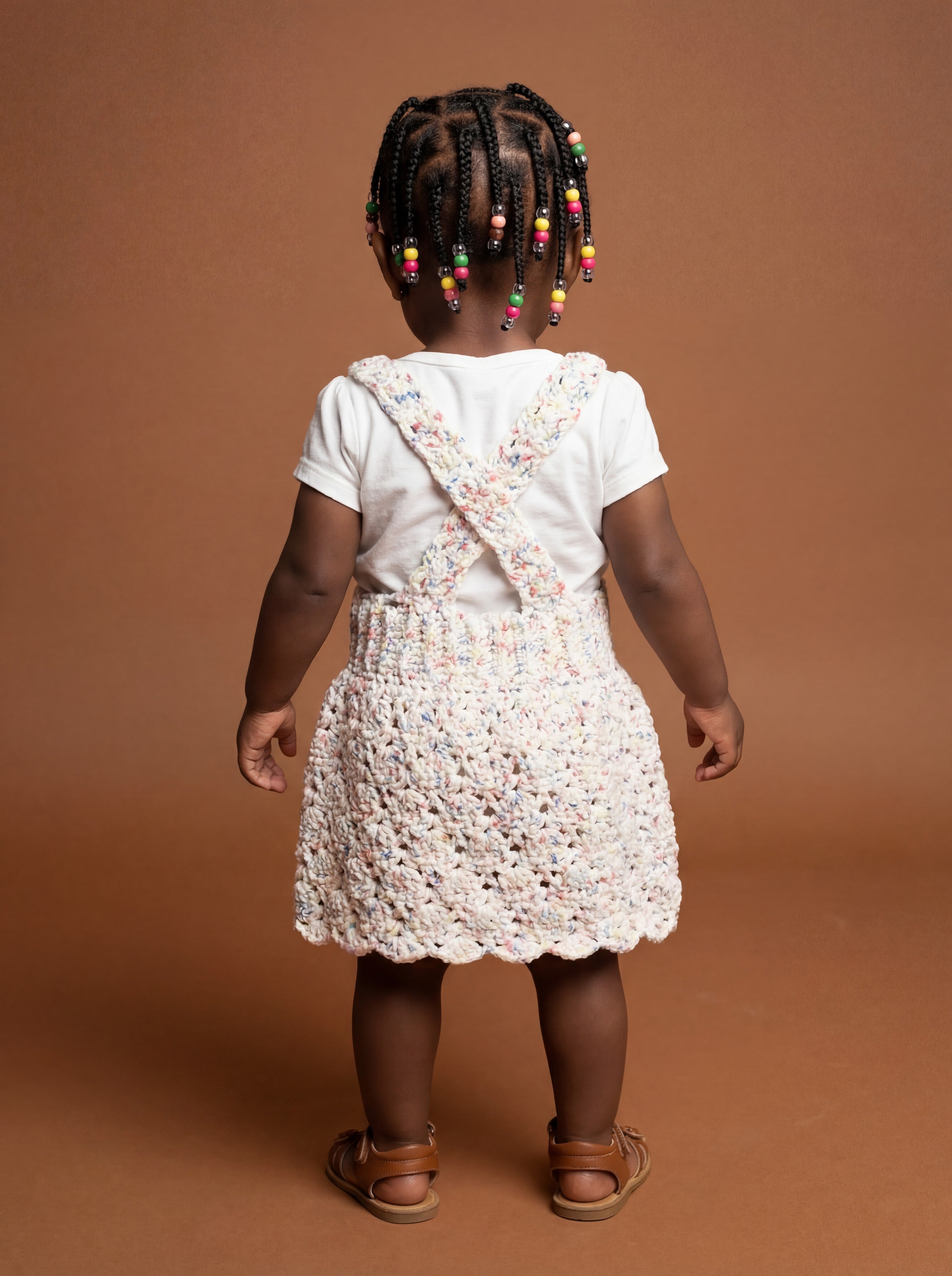 Confetti Meadow Pinafore Dress