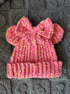 Sprinkle Bow Minnie Beanie