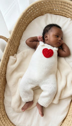 Sweetheart Pinafore Romper