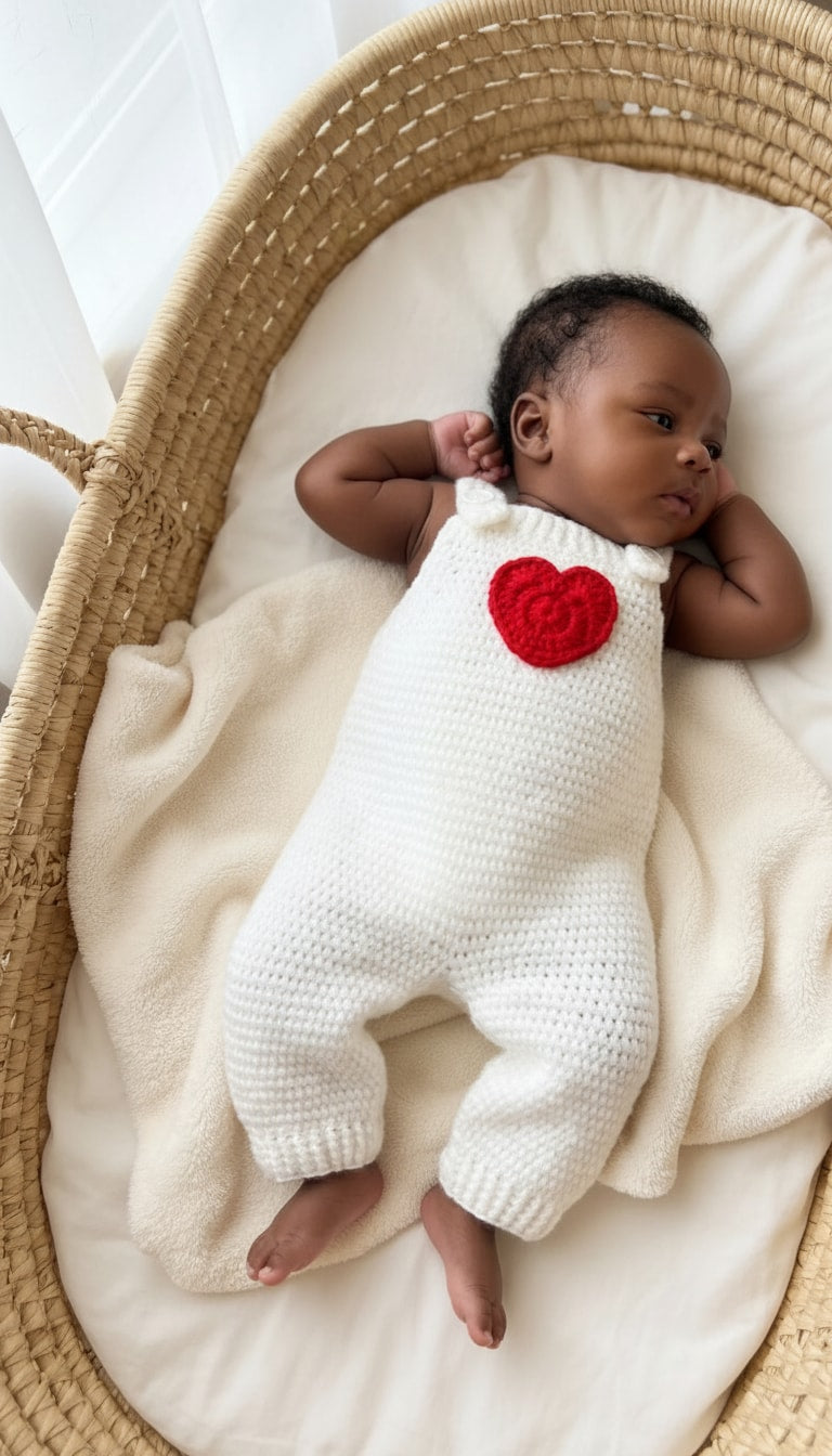 Sweetheart Pinafore Romper