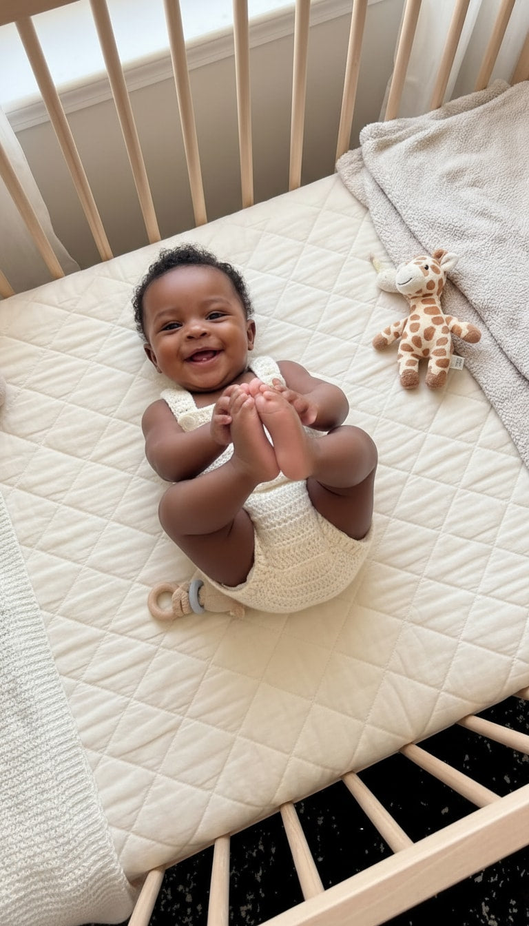 Lattice Pinafore Romper