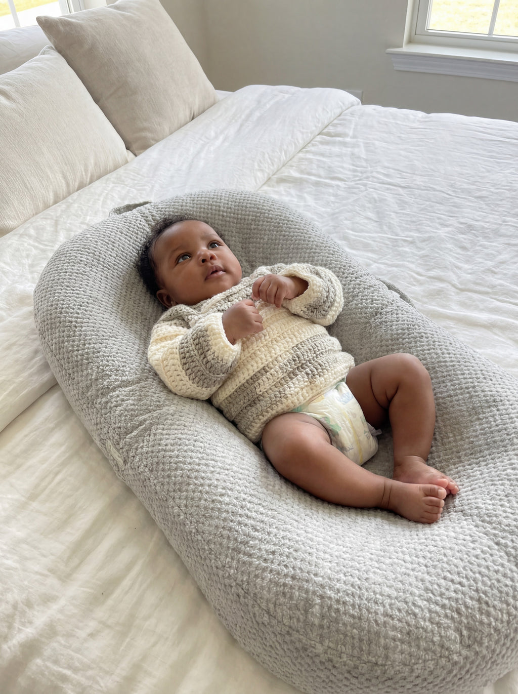 Ivory Drift Sweater