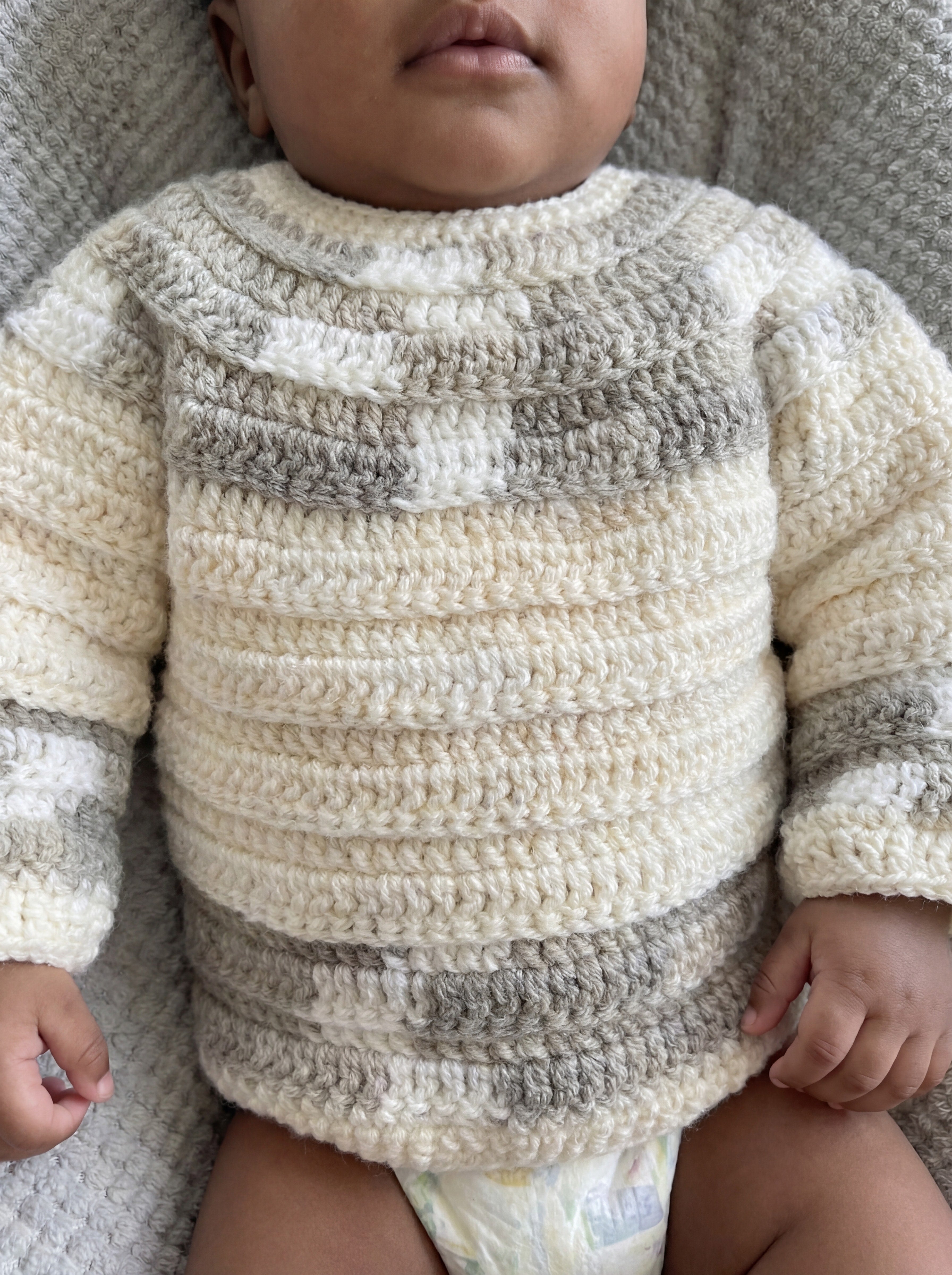 Ivory Drift Sweater