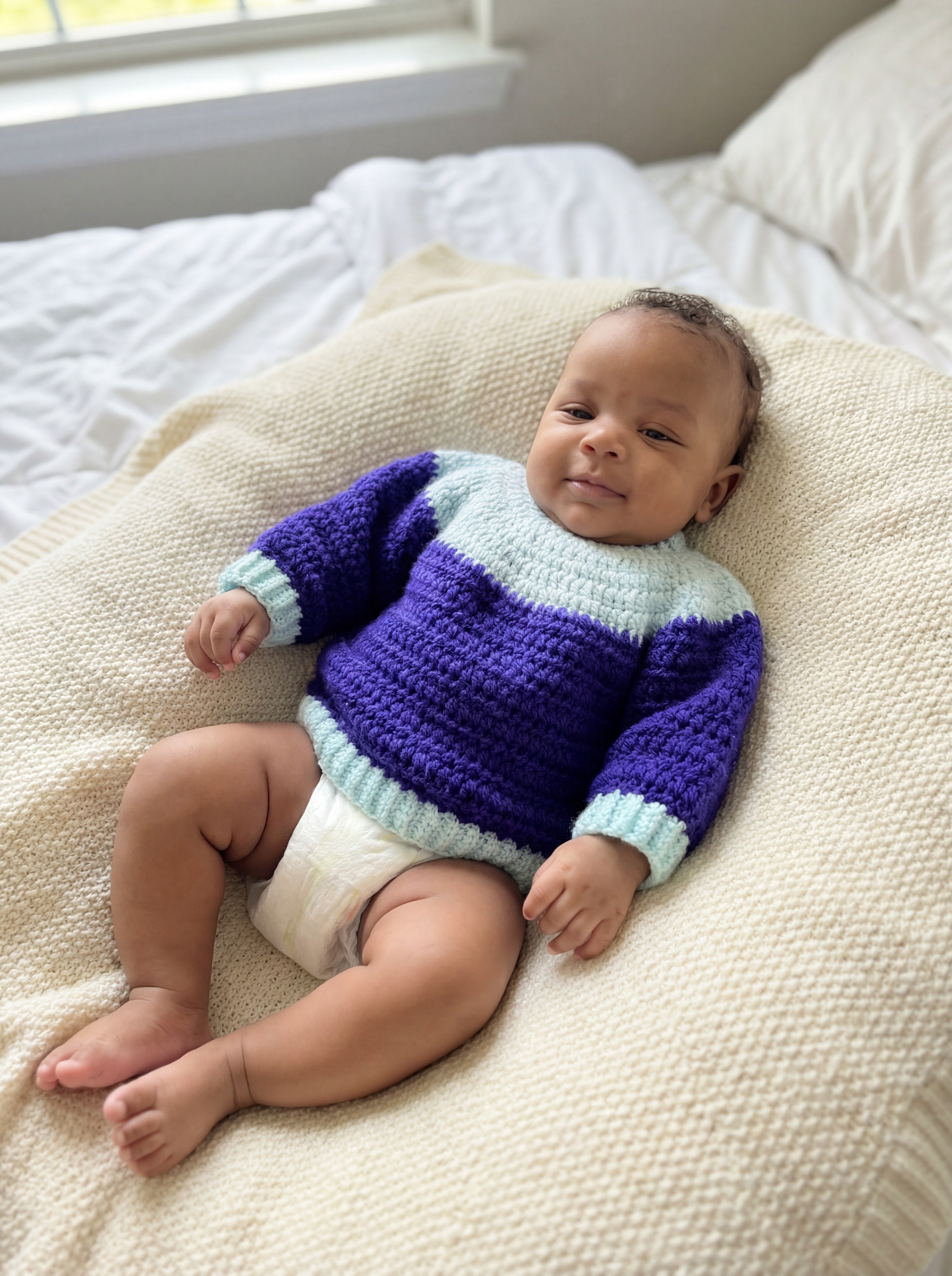 Midnight Skies Sweater